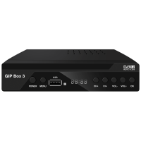 Prijemnik zemaljski, Golden Interstar, GIP Box 3, DVB-T/T2, H.265, HDMI, SCART